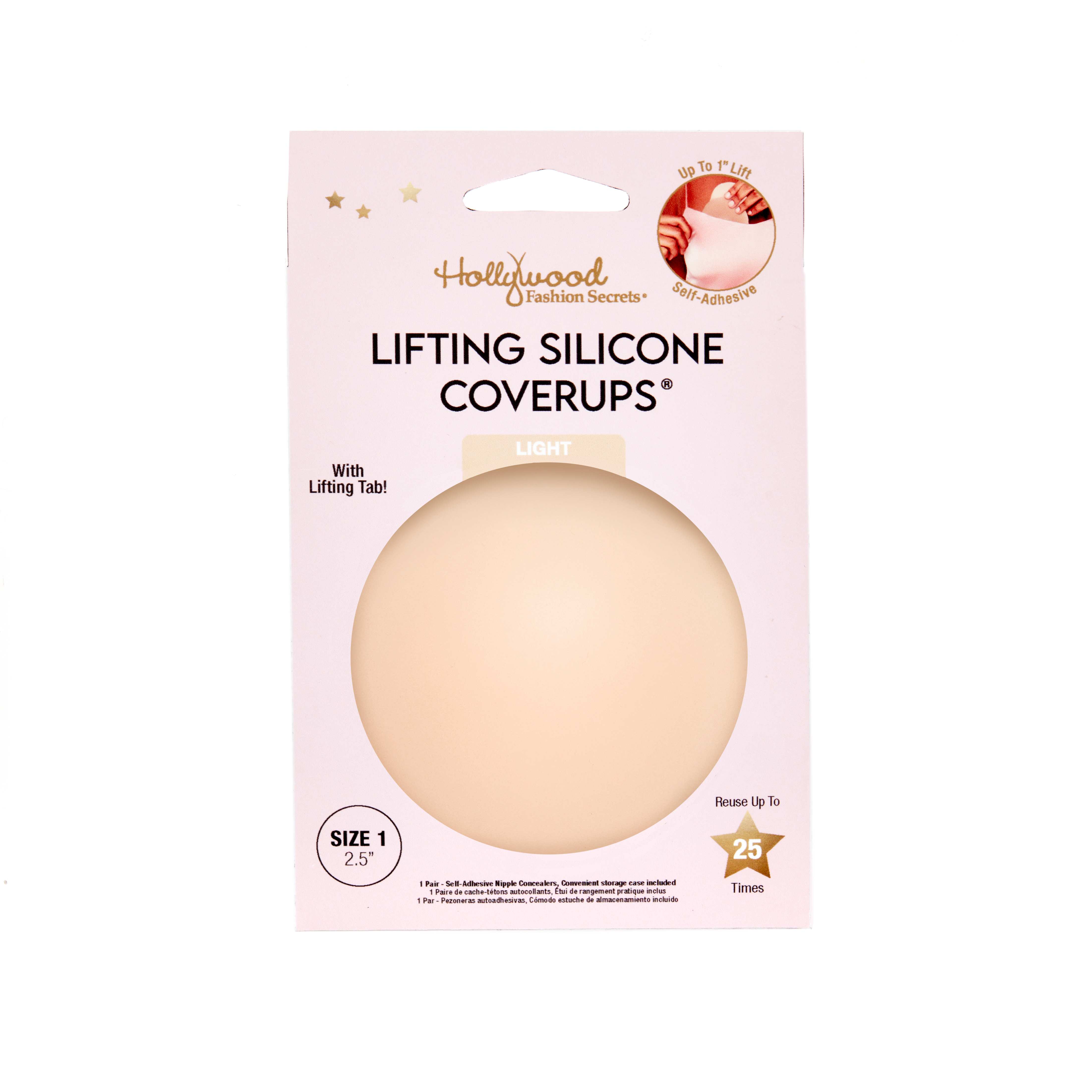 Lifting Silicone CoverUps - Light Front