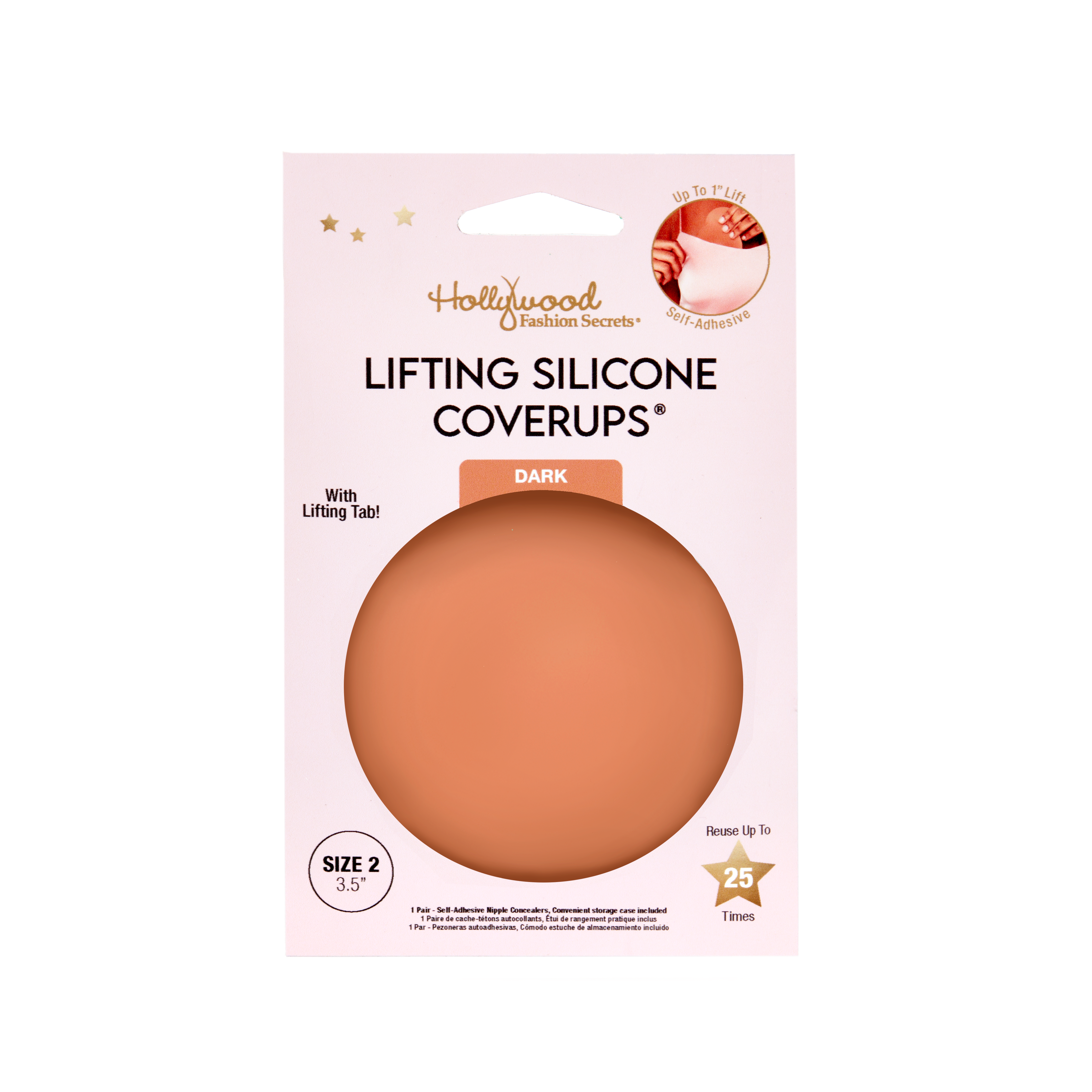 Lifting Silicone CoverUps - Dark Front