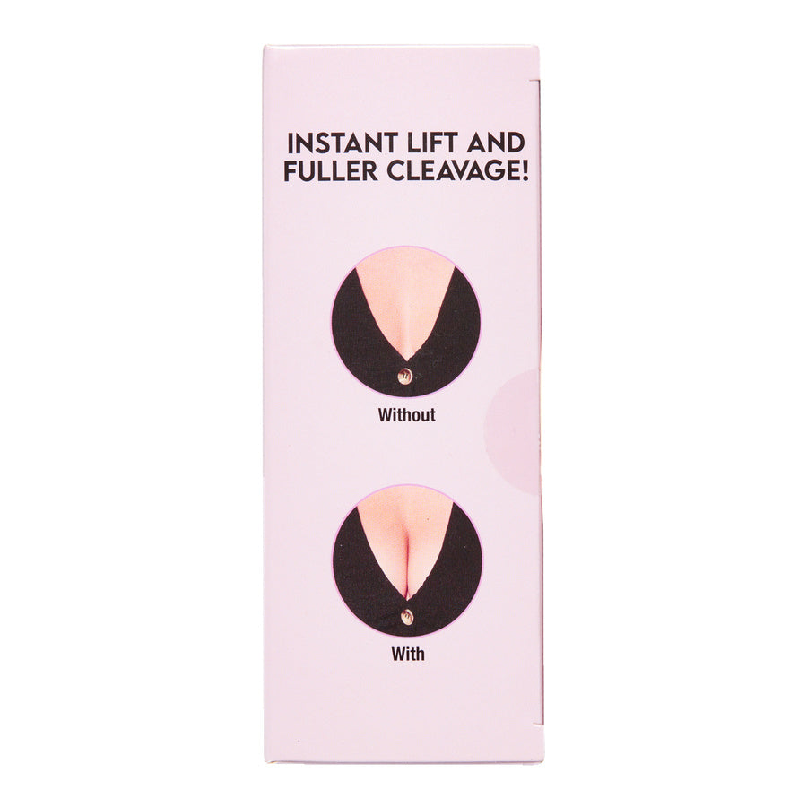 Adhesive Push Up Bra packaging from the side on a white background