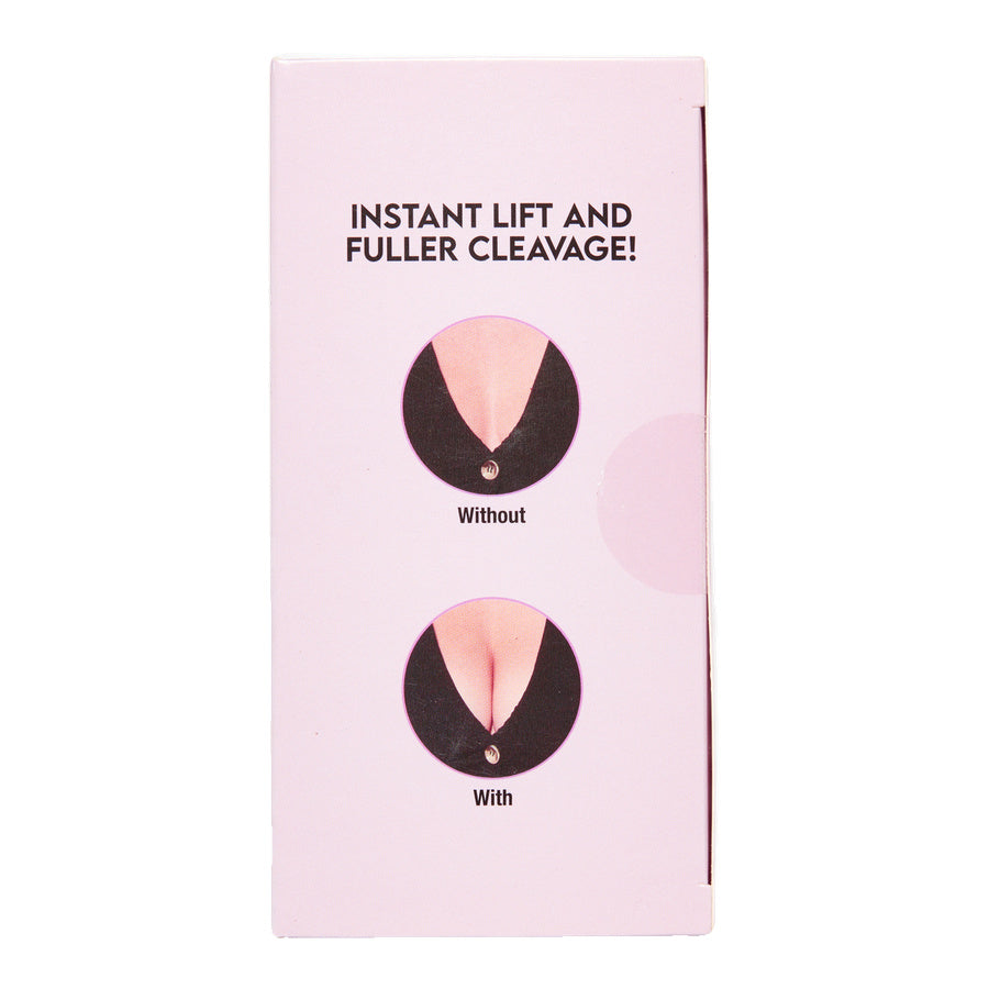 Adhesive pushUp Bra box from the side