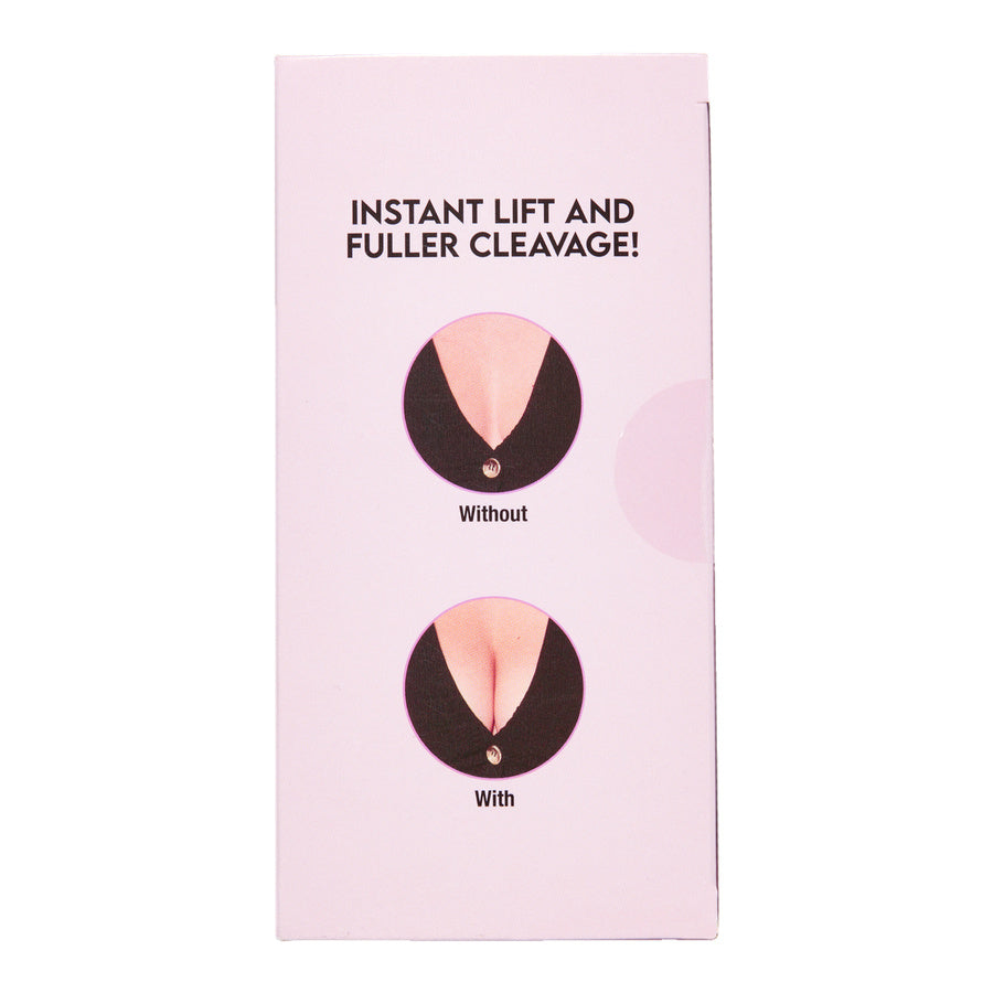 Adhesive Push Up Bra packaging from the side on a white background