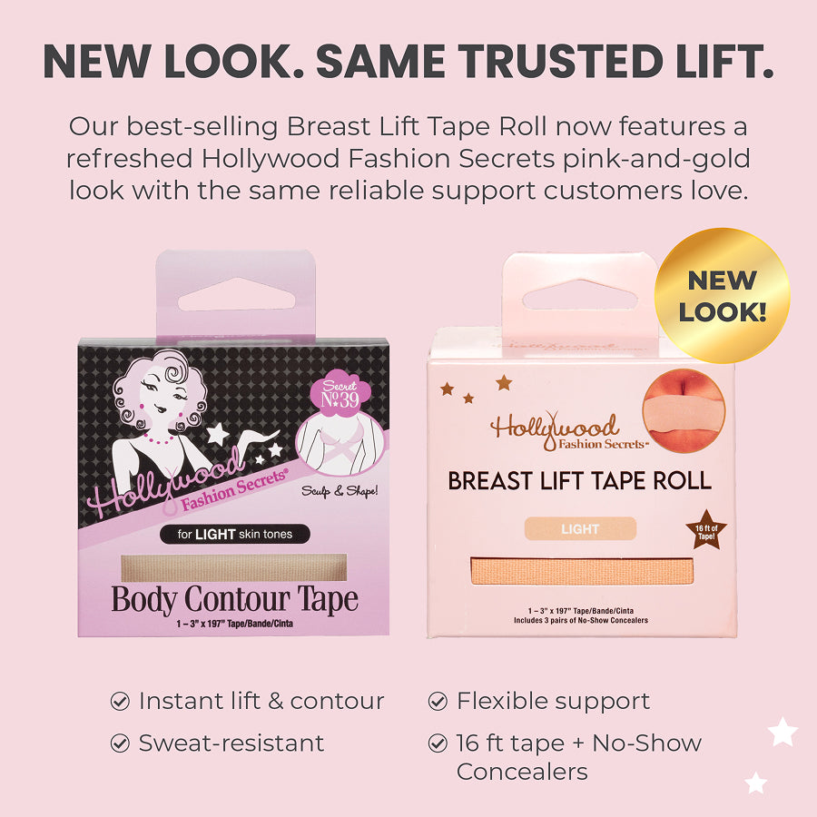 Breast Lift Tape infographic