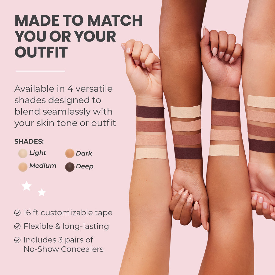 Breast Lift Tape infographic