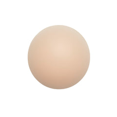 A single round silicone insert in light shade, designed for seamless, natural-looking bust enhancement and full coverage.