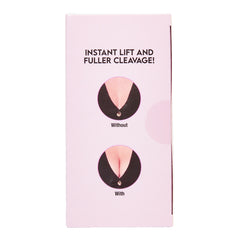 Adhesive pushUp Bra box from the side
