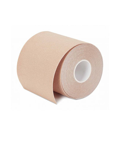 Roll of a body tape isolated on a white background in a 3D perspective