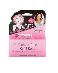 Hollywood Fashion Tape refill rolls packaging with text