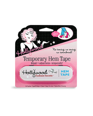Temporary Hem Tape – Instant No-Sew Fix – Hollywood Fashion Secrets