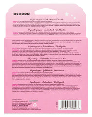 Back of Hollywood Fashion Secrets Silicone CoverUps packaging with product details, care instructions, and multi-language descriptions.